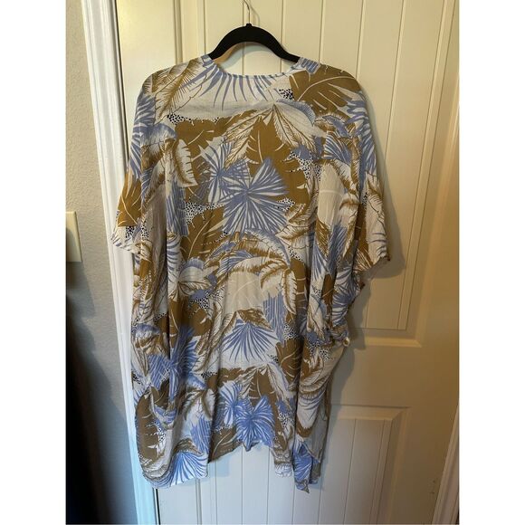 Aerie Beach Swimsuit Tropical Boho Vacation Cover Up One Size - Picture 7 of 8